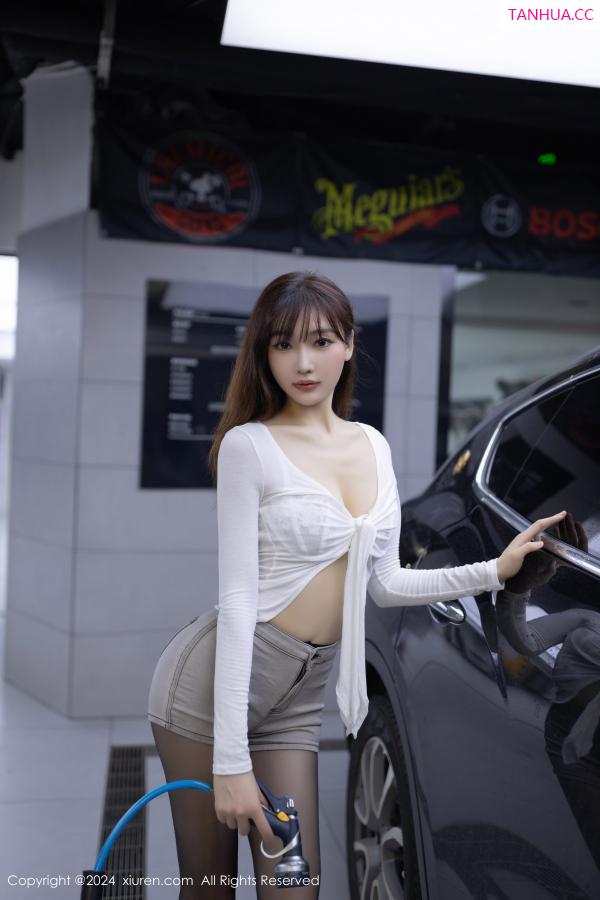 [XiuRen]高清写真图 2024.09.19 No.9181 陆萱萱 户外洗车
